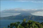 volcano behind lake nicaragua